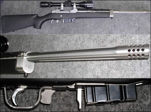 ASI Custom Fluted Ranch Rifle with 360 Degree Brake